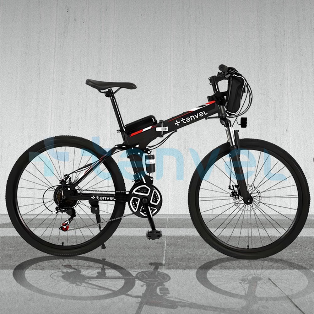 Factory custom China new cheap 26 inch 350W/500w 36V brushless motor folding e bike electric bicycle electric mountain bike