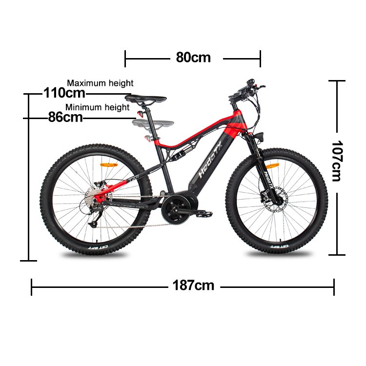 2024 New Electric Mountain Bike with 48v 15.6 Ah Lithium Battery Electric Mountain Bike Aluminum Alloy Frame 27.5" EU Warehouse