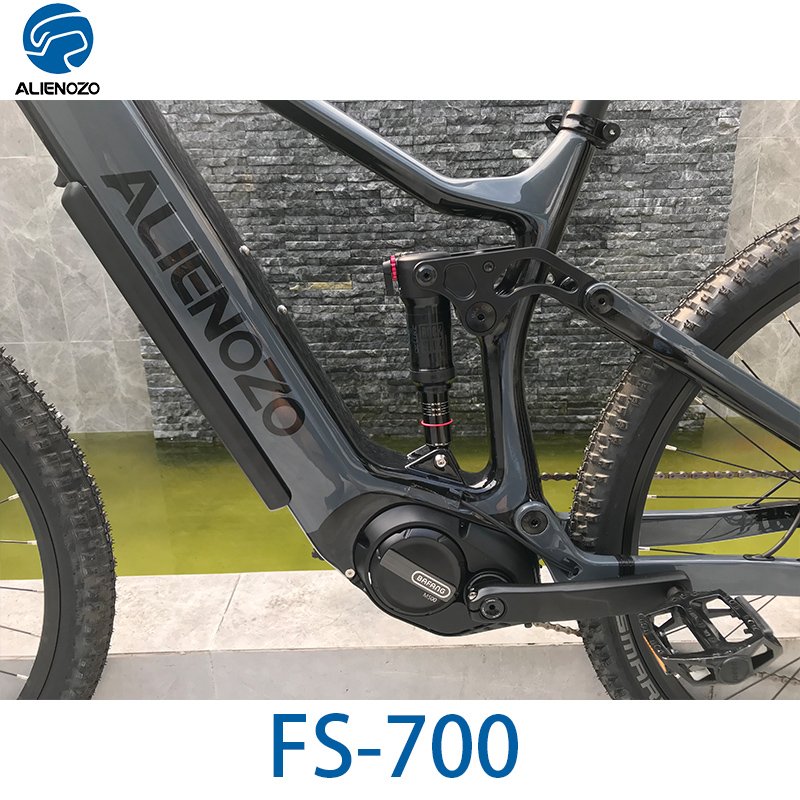 Mota Alienozo Fs700 Electric Bicycle Rockshox Mid Drive Ebike Elektrische Mountainbike Downhill Ebike Lithium Battery Brushless
