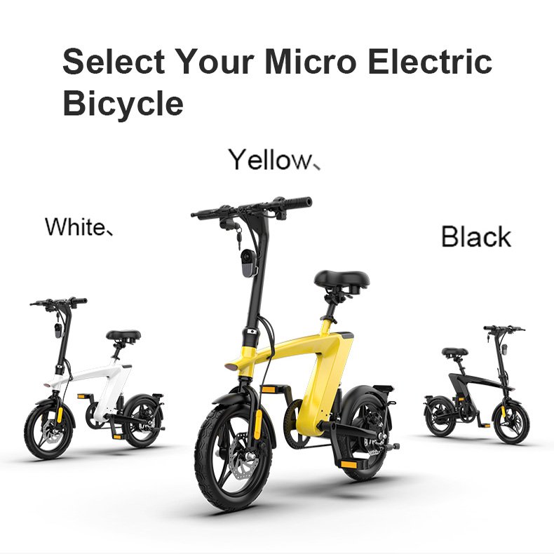 EU USA warehouse hx h1 14 Inch Air Wheel 55 KM Max Range road folding bike mini City ebike full suspension fatbike fold e-bike