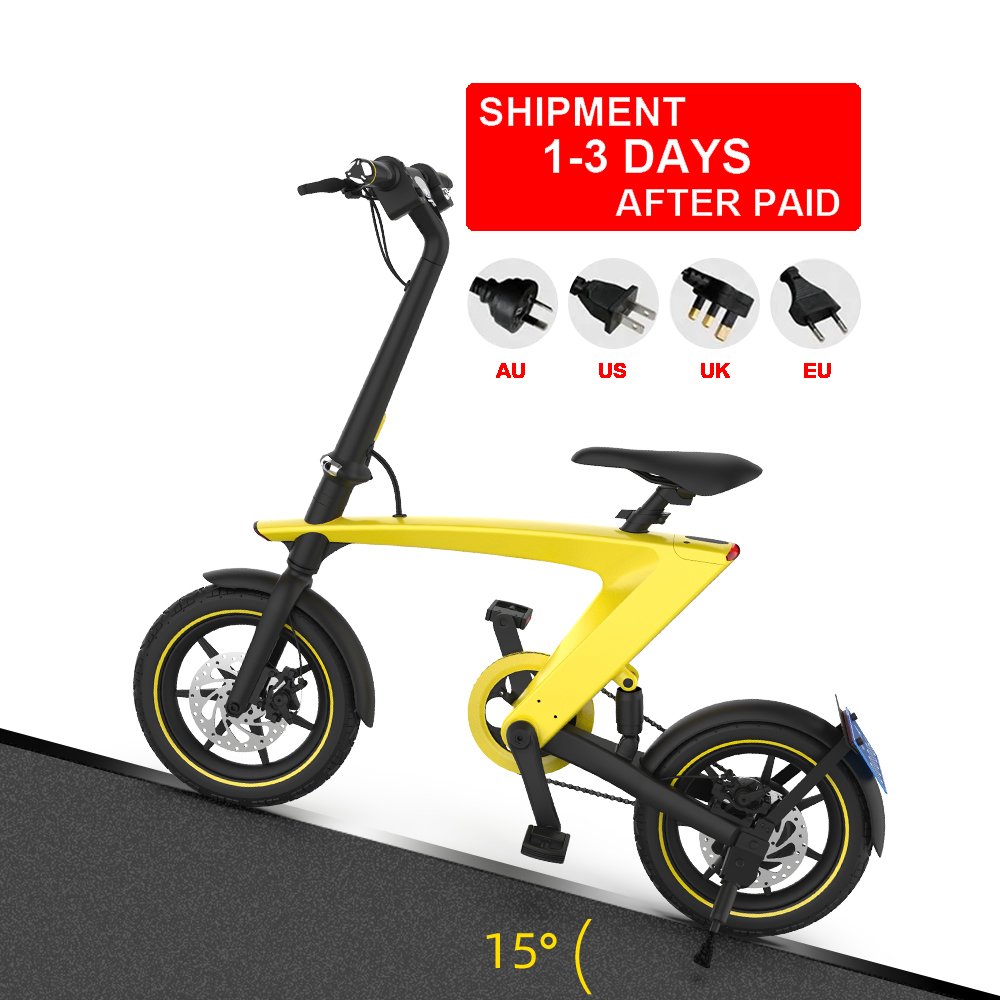 EU USA warehouse hx h1 14 Inch Air Wheel 55 KM Max Range road folding bike mini City ebike full suspension fatbike fold e-bike