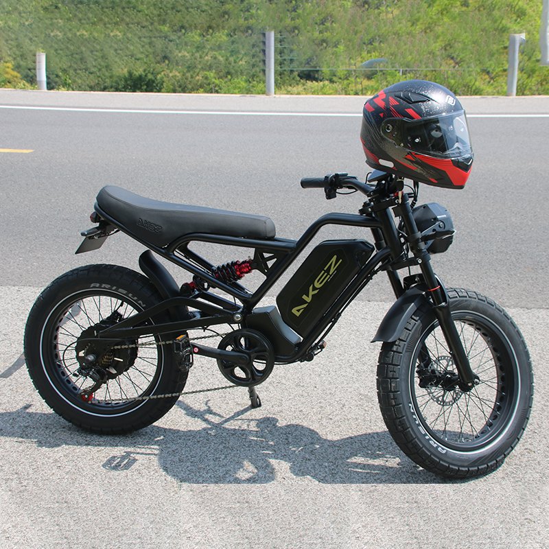 Factory Upgrade 52V1500W 20Ah 20inch fat tires electric city bike long range battery full suspension mountain ebike