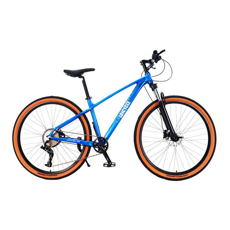 Water transfer printing 27.5" 21 speed MTB bicycle shock absorption front fork linear disc brake mountain bike