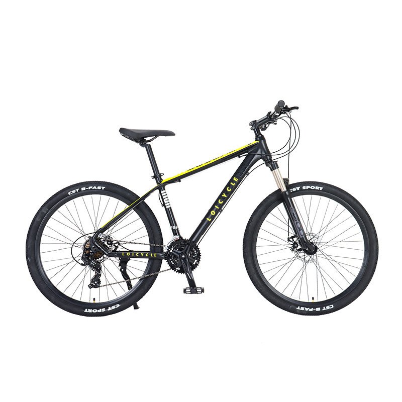 Water transfer printing 27.5" 21 speed MTB bicycle shock absorption front fork linear disc brake mountain bike