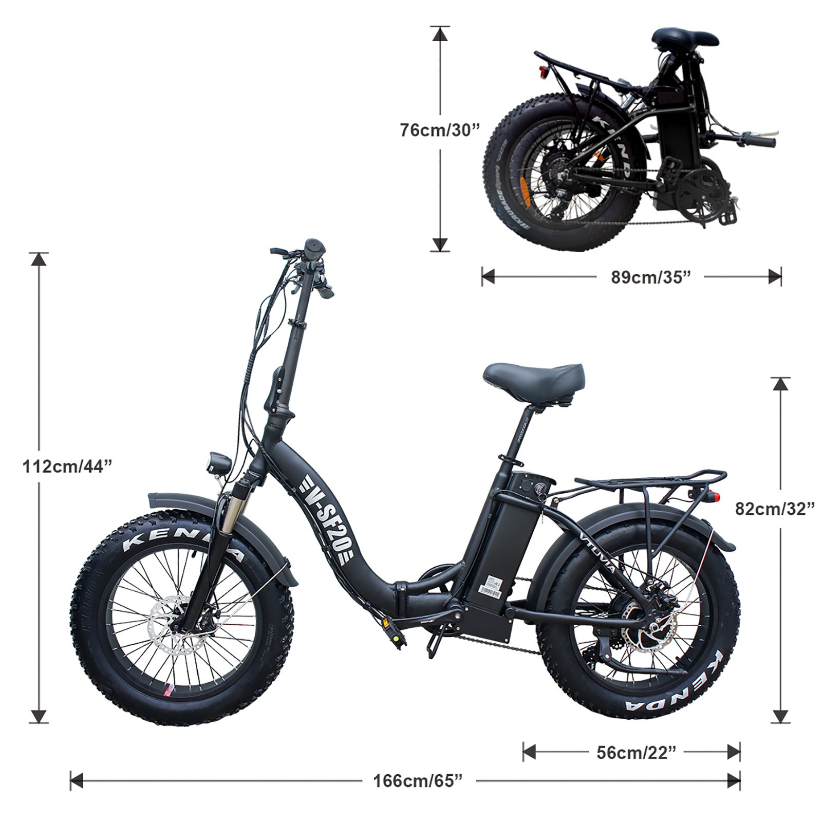 Free-shipping VTUVIA 36V 48V lithium battery 250W 750W folding high speed 20 inch foldable city ebike