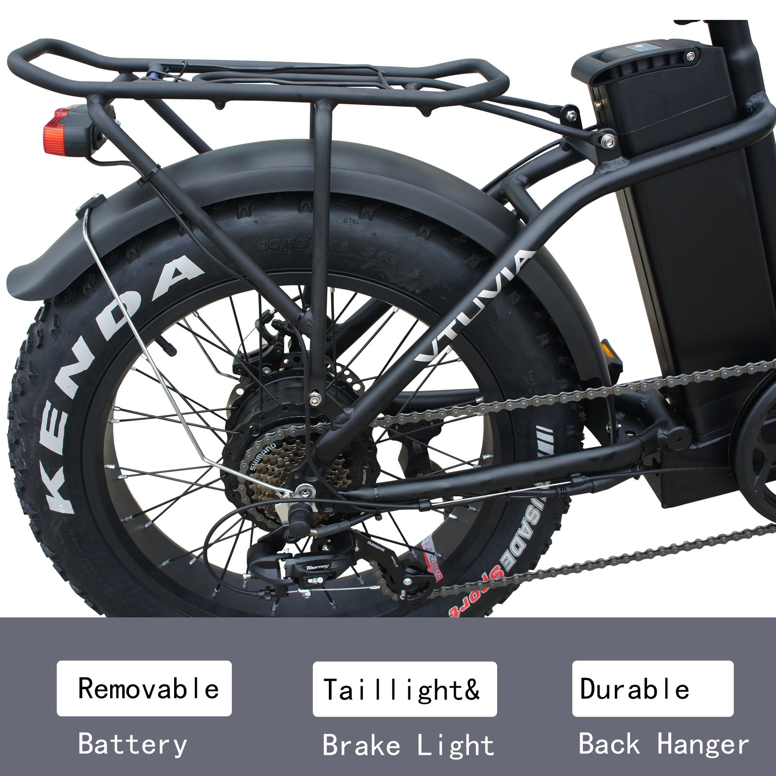 Free-shipping VTUVIA 36V 48V lithium battery 250W 750W folding high speed 20 inch foldable city ebike