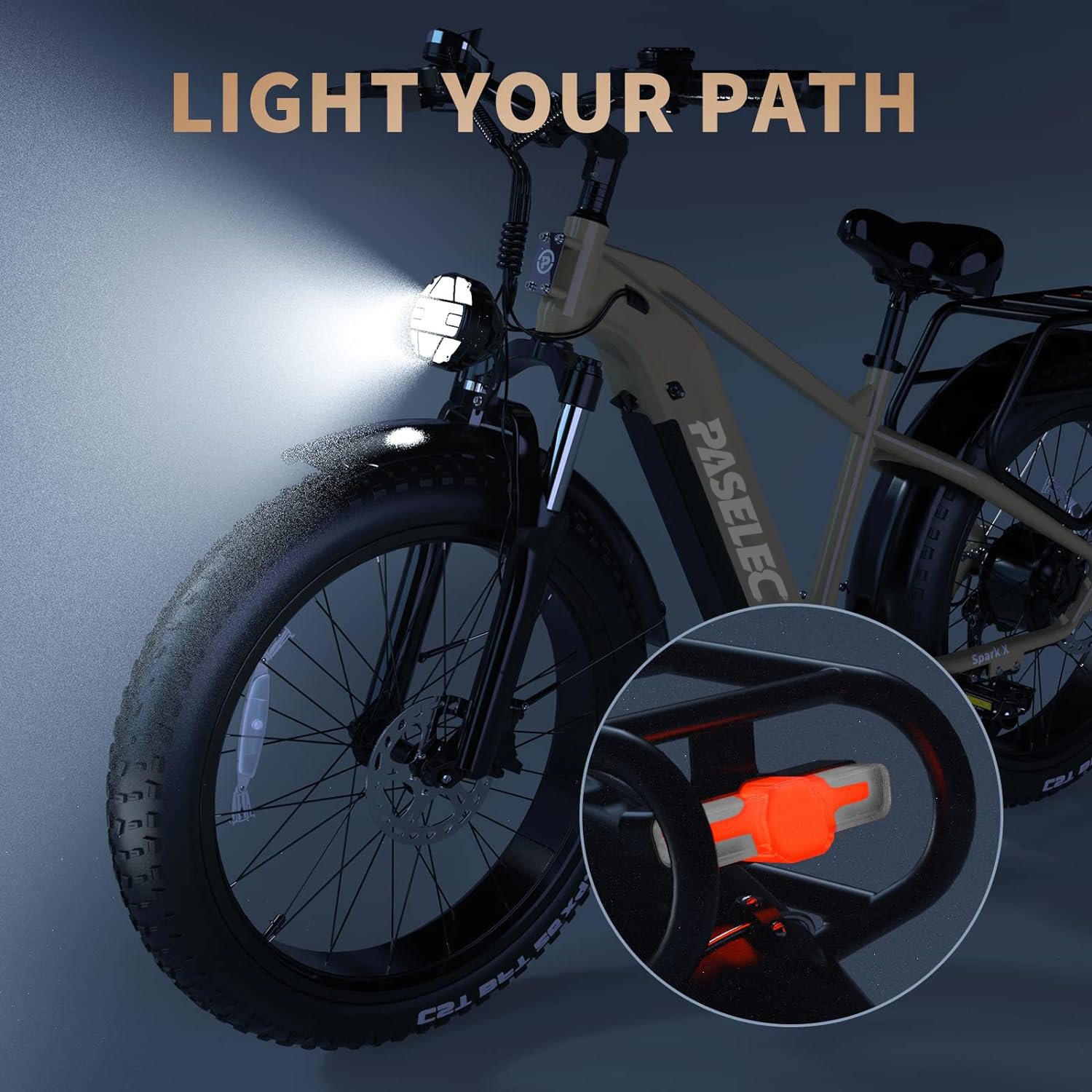 Powerful 750W motor electric bike 20ah battery fat tire electric mountain bicycle for adults