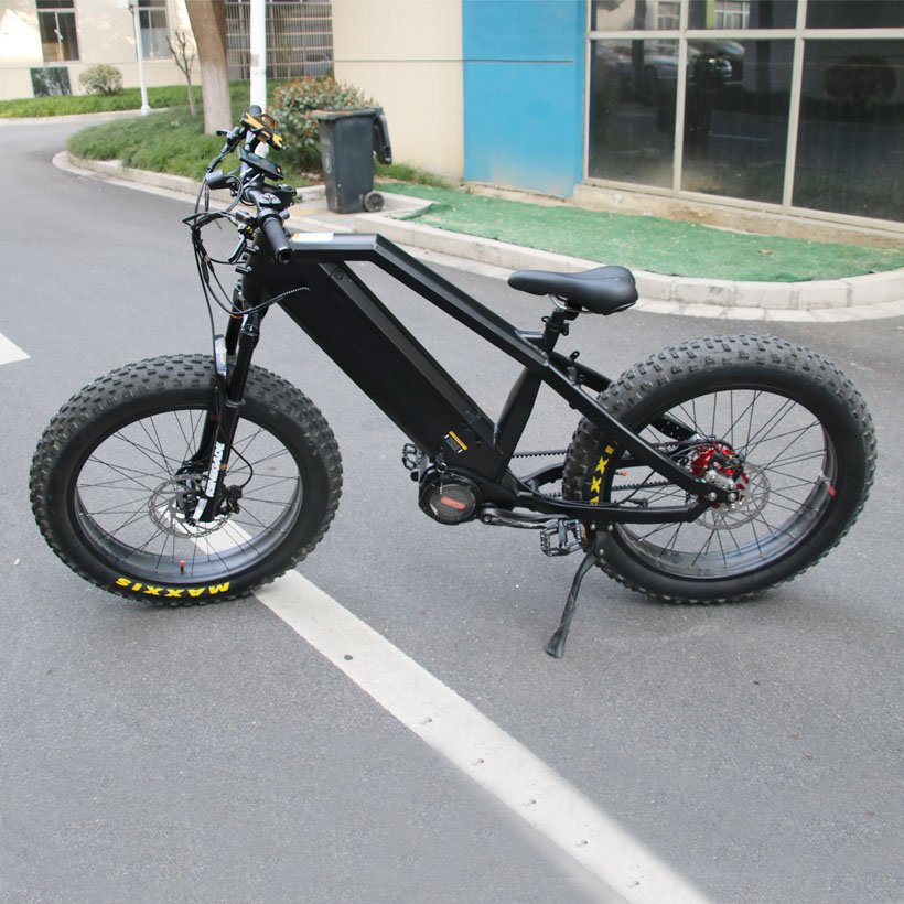 MD1000 Bafang 1000W Mid Motor M620 M630 Electric Bicycle 48V 30Ah Fat Bike Inner 5 Speeds Hunting Ebike Off Road MountainBike