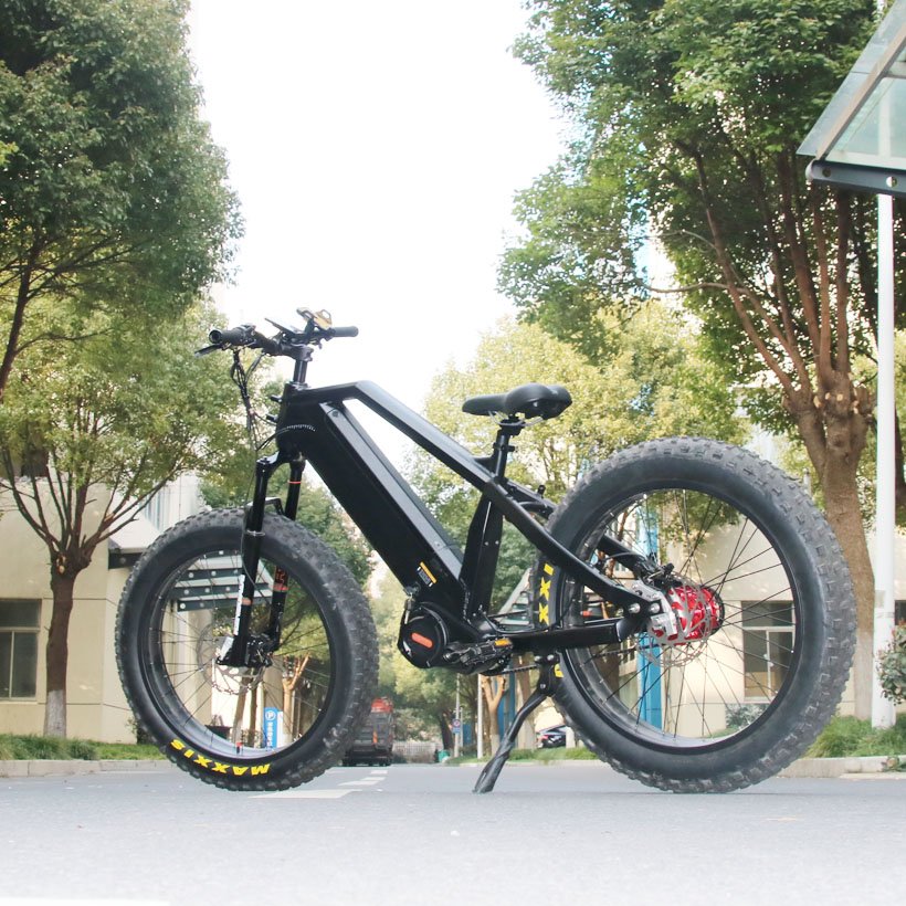 MD1000 Bafang 1000W Mid Motor M620 M630 Electric Bicycle 48V 30Ah Fat Bike Inner 5 Speeds Hunting Ebike Off Road MountainBike
