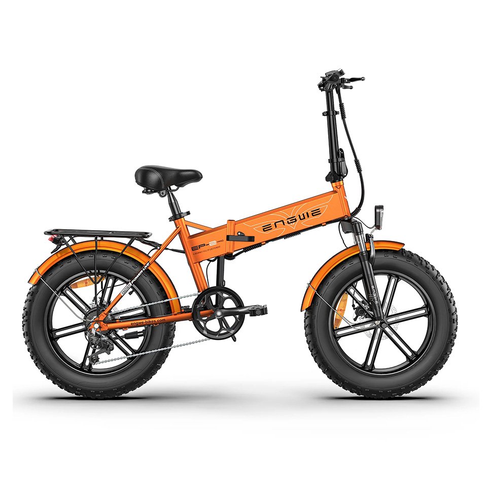 Engwe EP-2 Pro 48V 13AH Battery Electric Bike Custom Carton Box Lithium Battery Rear Hub Motor Disc Aluminum Alloy 7 Speed 20"