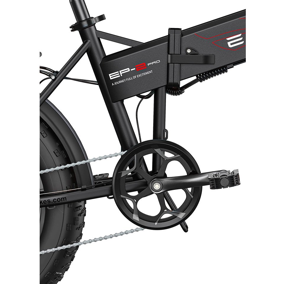 Engwe EP-2 Pro 48V 13AH Battery Electric Bike Custom Carton Box Lithium Battery Rear Hub Motor Disc Aluminum Alloy 7 Speed 20"