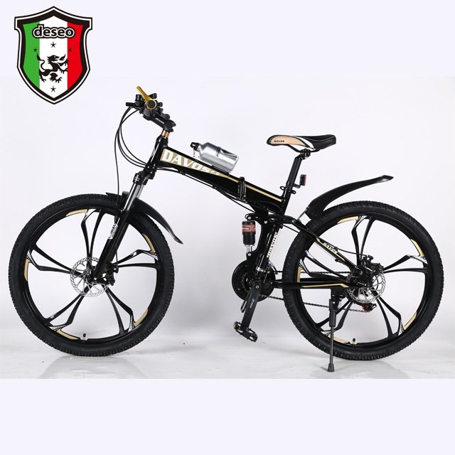 Frame Four-link Mountain Bike One Wheel Bike Adult Mountain Bike Speed Aluminum Alloy China Custom Export 26 Inch 21 Black CE
