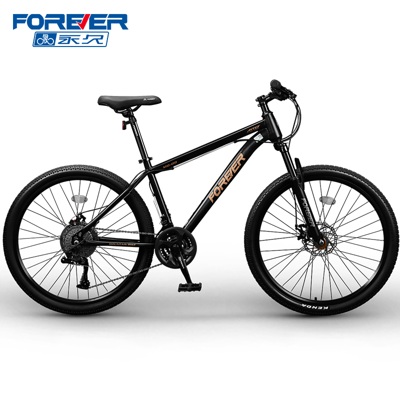 FOREVER Factory Cheap 24/26/27.5 Inch 24/27/30Speed Carbon Steel Frame Mountain Bike For Adult
