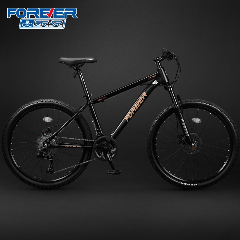 FOREVER Factory Cheap 24/26/27.5 Inch 24/27/30Speed Carbon Steel Frame Mountain Bike For Adult