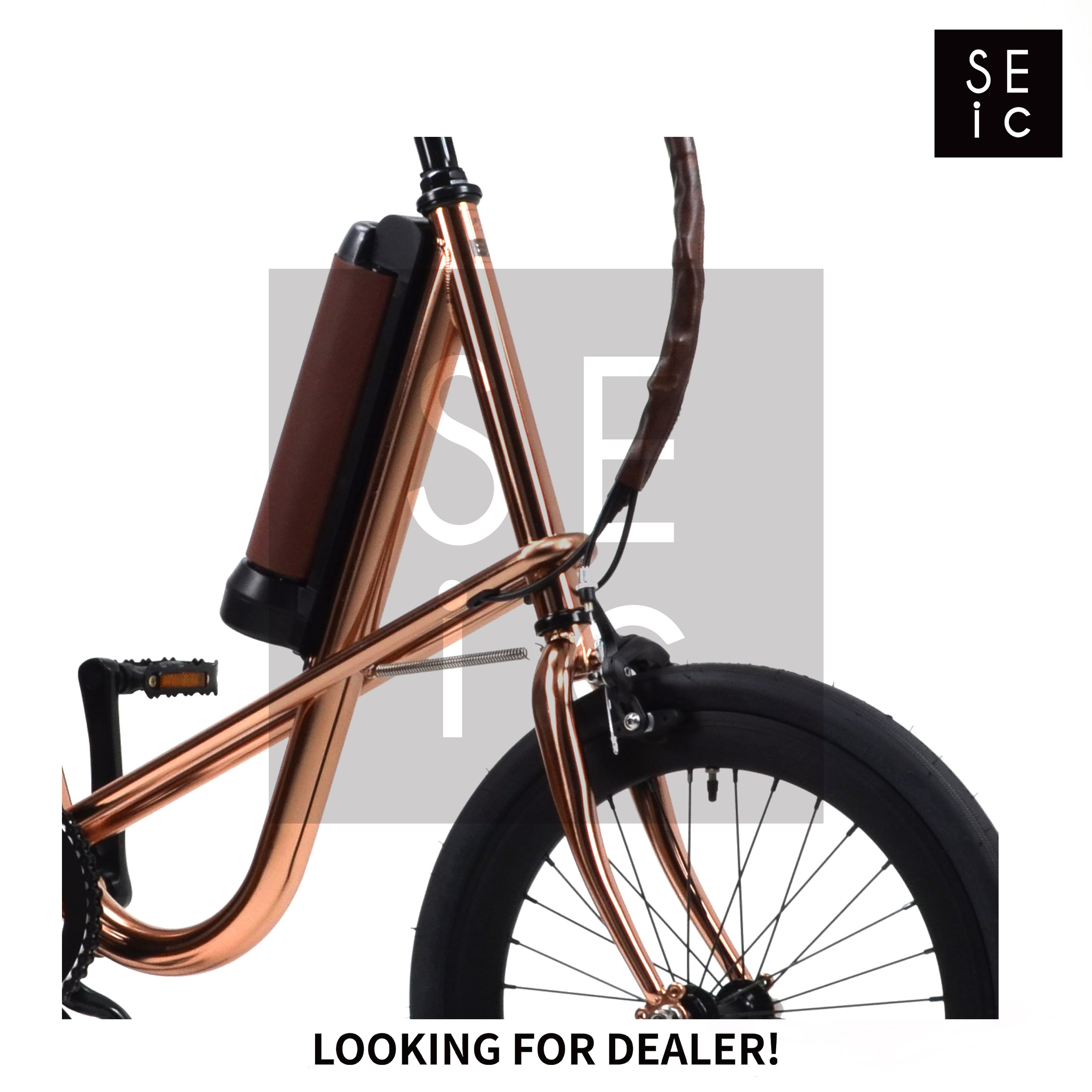 distributor, agent wanted SEic miniu rose gold city daily electric bike e-bike pedelec 20" PAS
