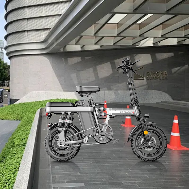 China factory electric bike 14 inch mini size folding bike foldable mountain E-bike city bike for adults