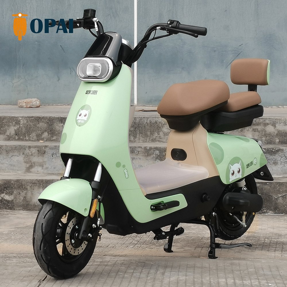 OPAI fast electrical scooter 48v 650w new 10inch mini motorbike motorcycle cheap electric city bike for adult