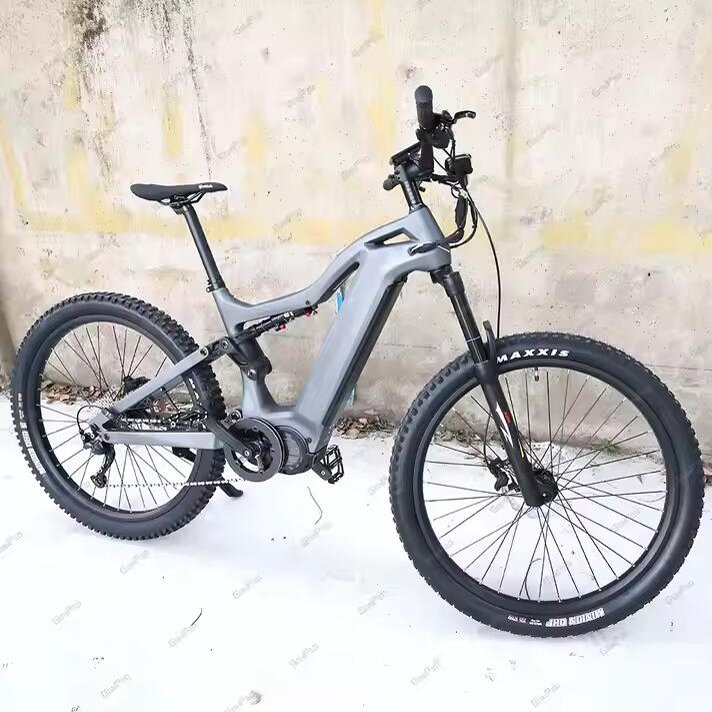 Joyebikes Carbon Fiber MTB Ebike Electric Mountain Bike 1000w 48v 17.5ah Lithium Battery Off Road E-Bike Electric Bicycle