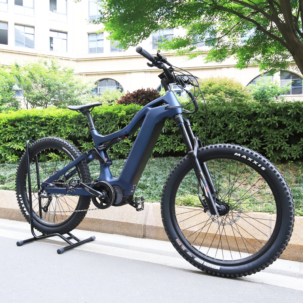 Joyebikes Carbon Fiber MTB Ebike Electric Mountain Bike 1000w 48v 17.5ah Lithium Battery Off Road E-Bike Electric Bicycle