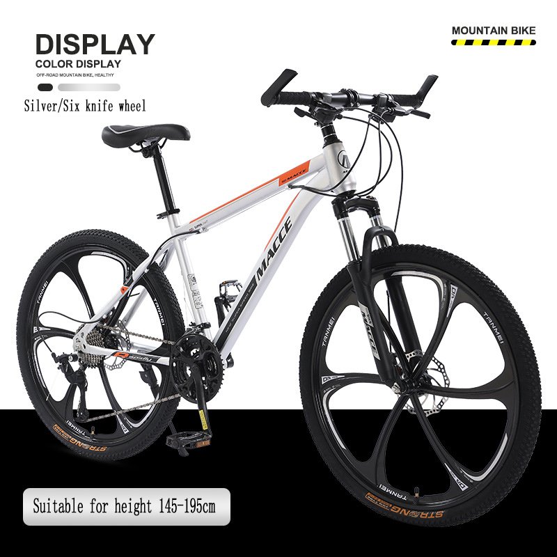 Adult Mountain Bike New 21 Speed 26/24 Inch Chain Tianjin High Carbon Steel Magnesium Alloy 135cm * 19cm * 72cm Rigid Frame 17kg
