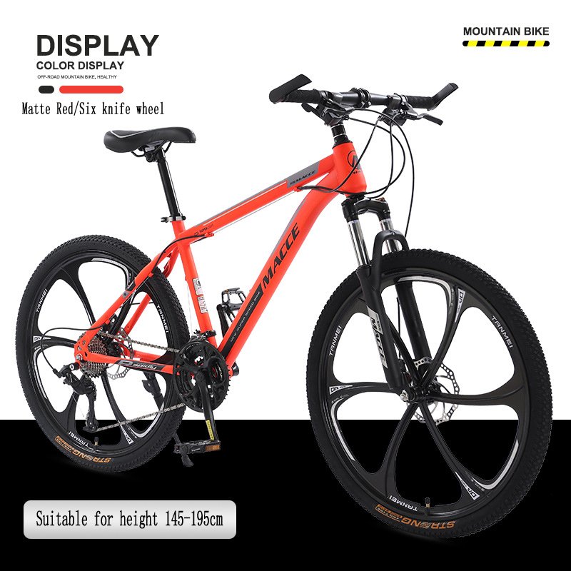 Adult Mountain Bike New 21 Speed 26/24 Inch Chain Tianjin High Carbon Steel Magnesium Alloy 135cm * 19cm * 72cm Rigid Frame 17kg