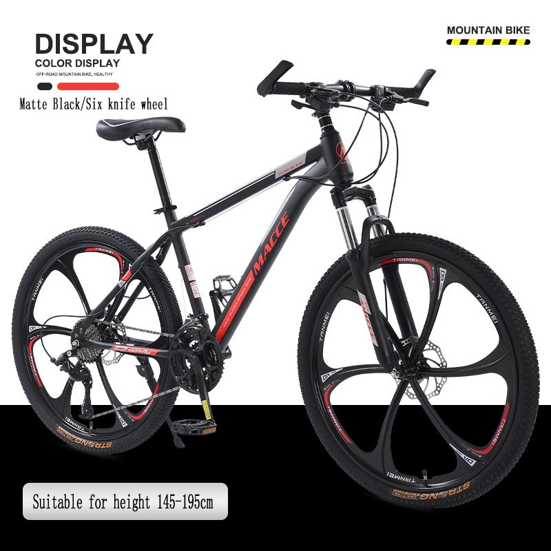 Adult Mountain Bike New 21 Speed 26/24 Inch Chain Tianjin High Carbon Steel Magnesium Alloy 135cm * 19cm * 72cm Rigid Frame 17kg
