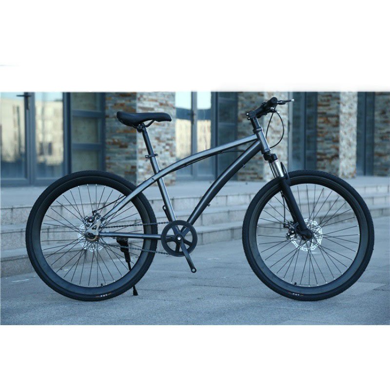 26INCH STEEL FRAME SINGLE SPEED MOUNTAIN BIKE SUSPENSION FORK DISC BRAKE MOUNTAIN BIKE OEM FACTORY CUSTOMIZED LOGO COLOR