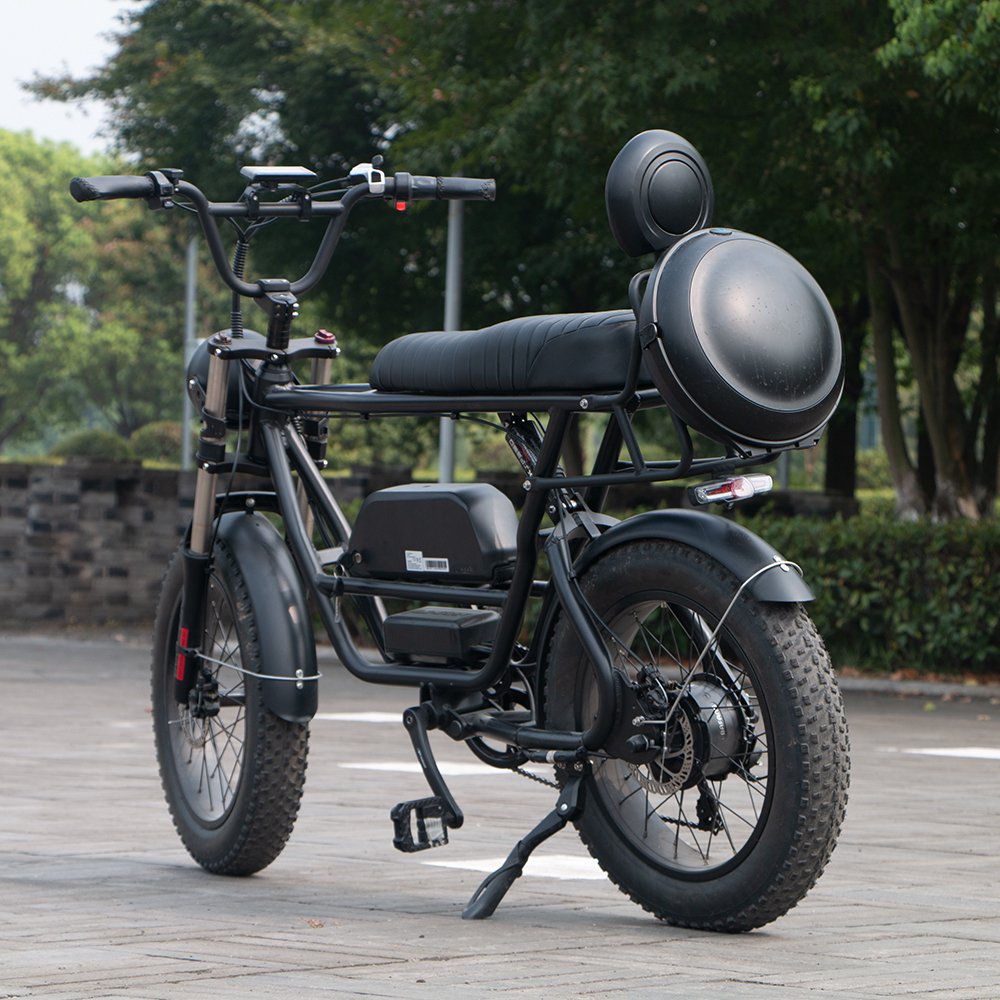 Long range suspension fork 20 inch Fat electric bicycle snow bike beach ebike high power 1000w motor