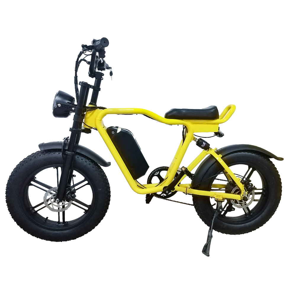 YEASION Cheap Wholesale Fat Tyre E Bike 48v 500w Motor Ebike Frame Full Suspension Electric Mountain Bike Vlo Lectrique 7 Speed