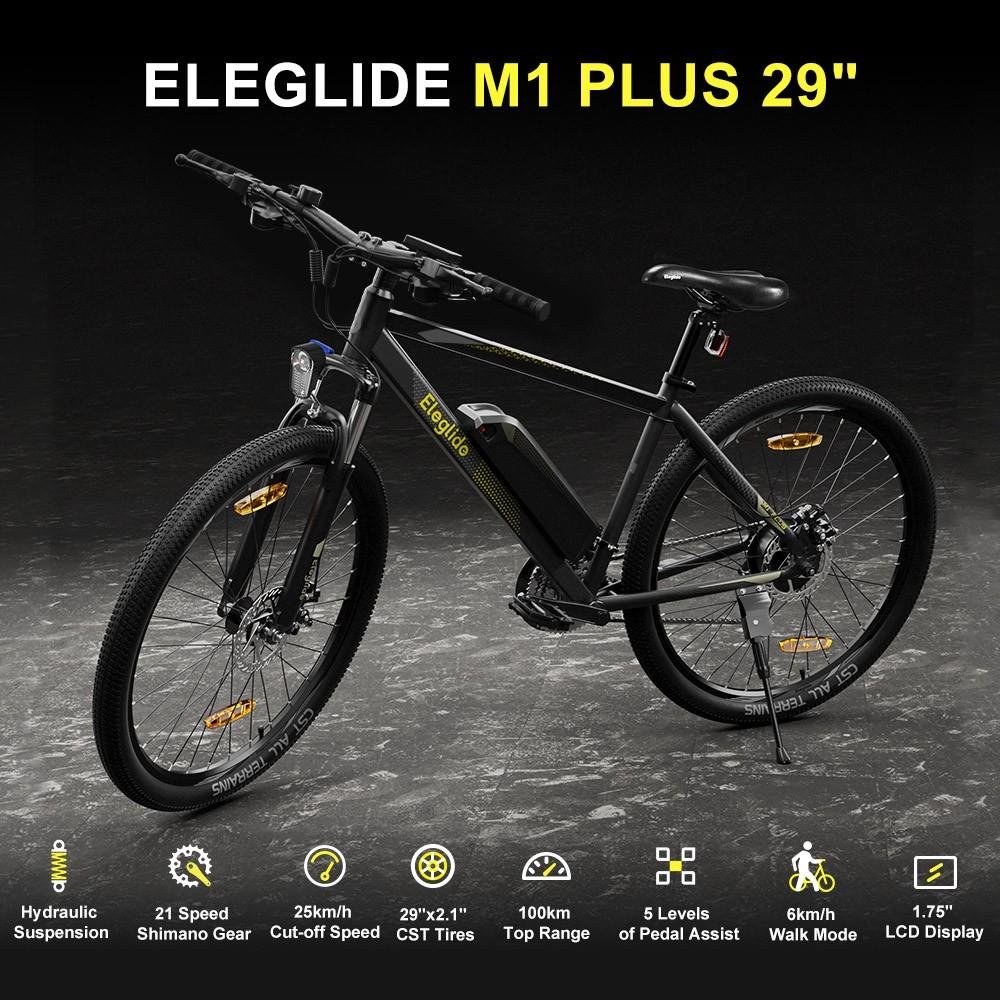 Wholesale Eleglide M1 Plus 36V 12.5AH 250W Cheap Moped Electric Mountain Bike 29 inch For Adults With App Control