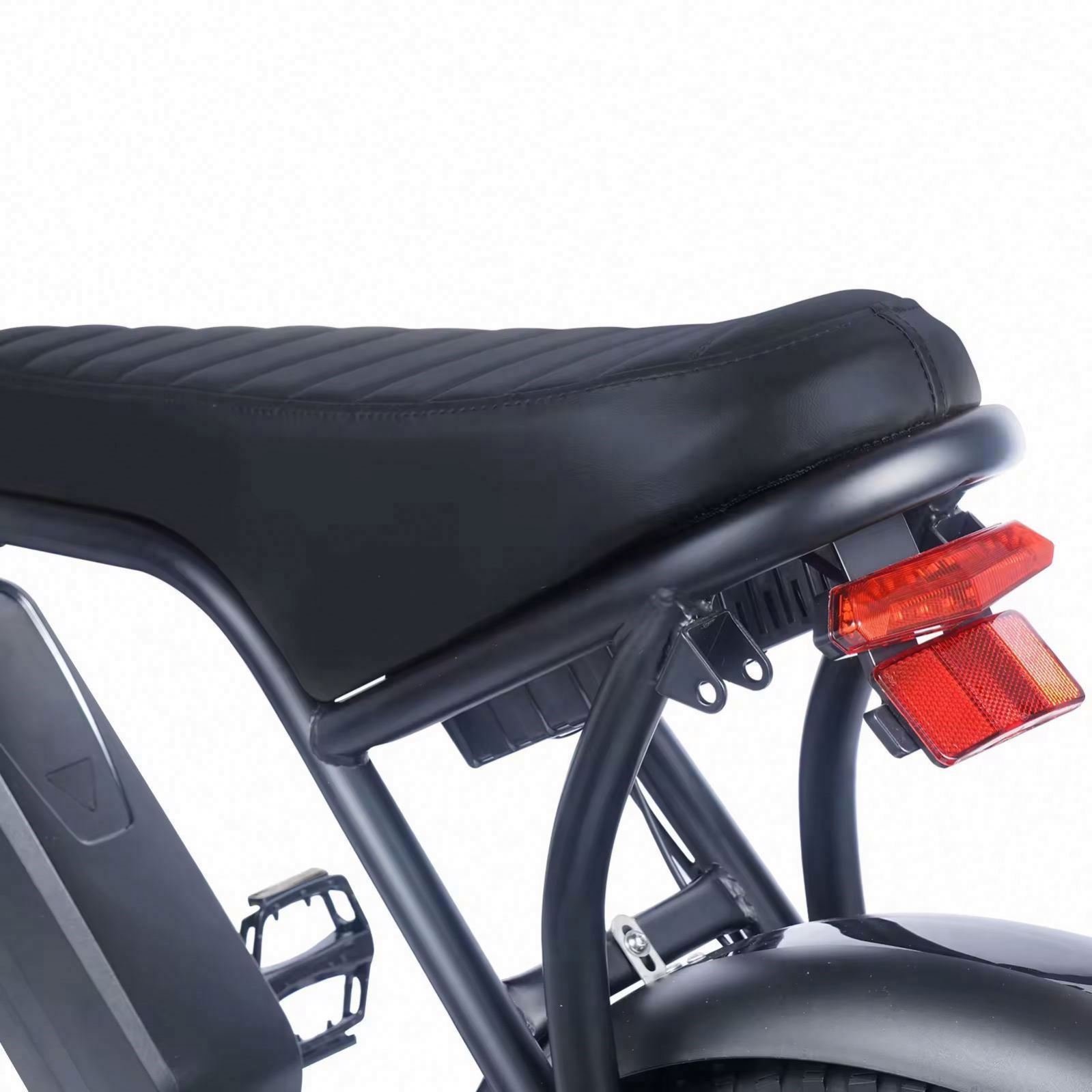 1500W Motor Electric City E-Bike 20-inch Off-Road Fat Tires Bike Aluminum Alloy Frame Mountain Bicycle OUXI V8