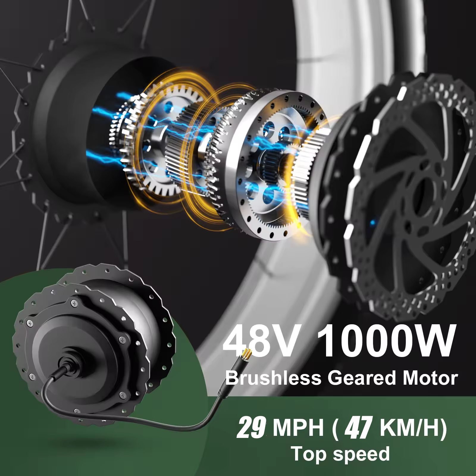 Hot Sale Road Ebike 1000w snow 48v 16ah Mountain Electric city Bike wholesale Fat Tire Electric Bicycle