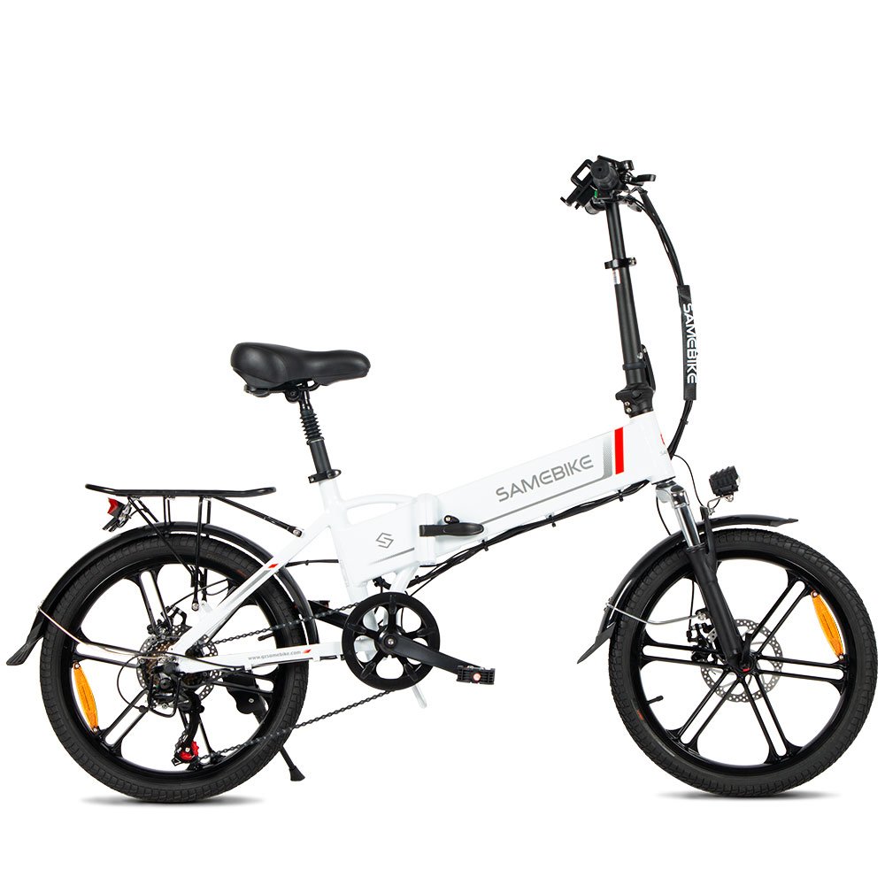 EU US warehouse SAMEBIKE Popular 20LVXD30-II 20 inch folding 7 speeds 350w 10a battery electric city bike urban commuting ebike