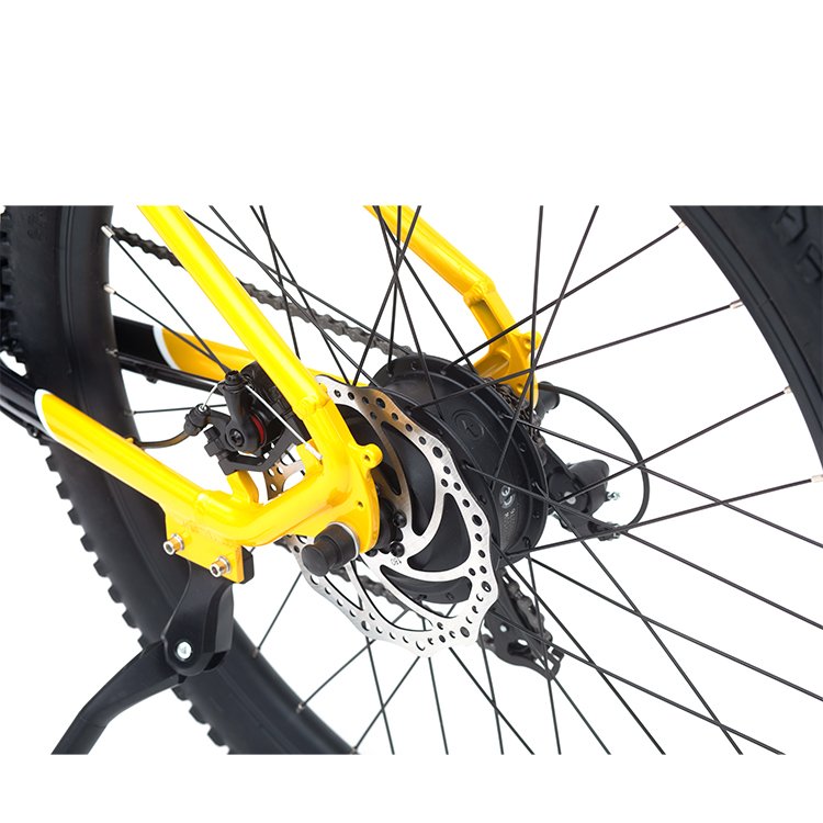 DOMLIN 27.5 Inch Mid Drive Full Suspension Ebike Lithium Battery Electric Mountain Bike