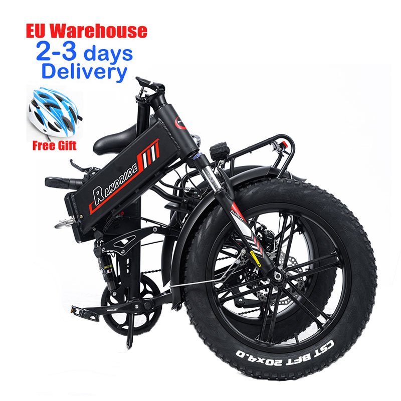 20Inch 48V 750w 1000w Ebike Foldable Fatbike with 7 Speeds City Road Adults Folding Electric Bike Bicycle E bike