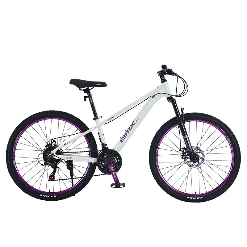 New Saipaqi Dirt Bike Mountain Bike 26-Inch 9-Speed off-Road Men's and Women's Variable Speed Adult Shock Absorber Bicycle