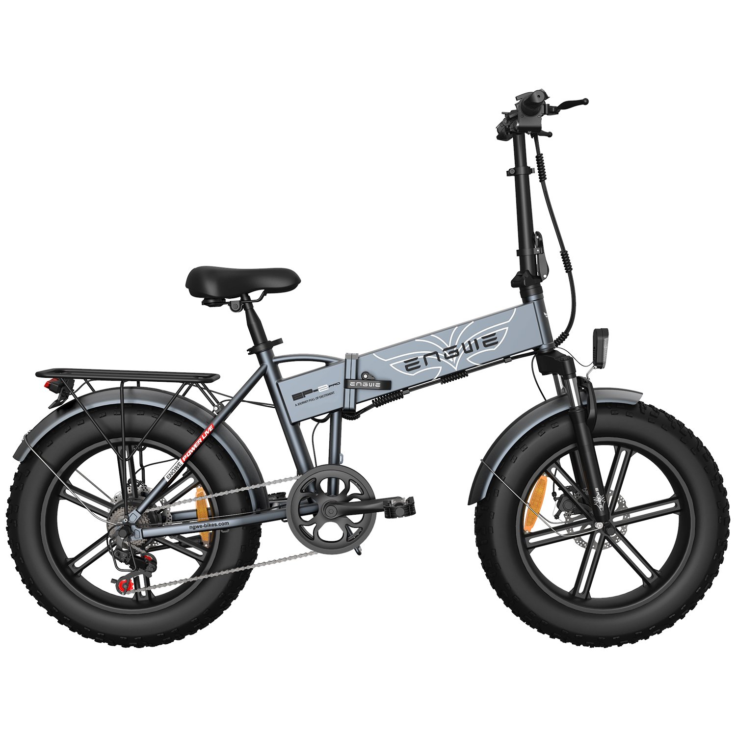 European warehouse| ENGWE| EP2 Pro Pit Dirt Full Powerful Mountain E-bike Snow Bike/7Speed Full throttle Fat Tire Folding BIKE