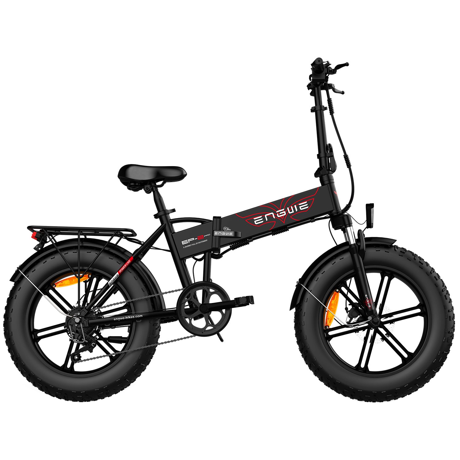 European warehouse| ENGWE| EP2 Pro Pit Dirt Full Powerful Mountain E-bike Snow Bike/7Speed Full throttle Fat Tire Folding BIKE