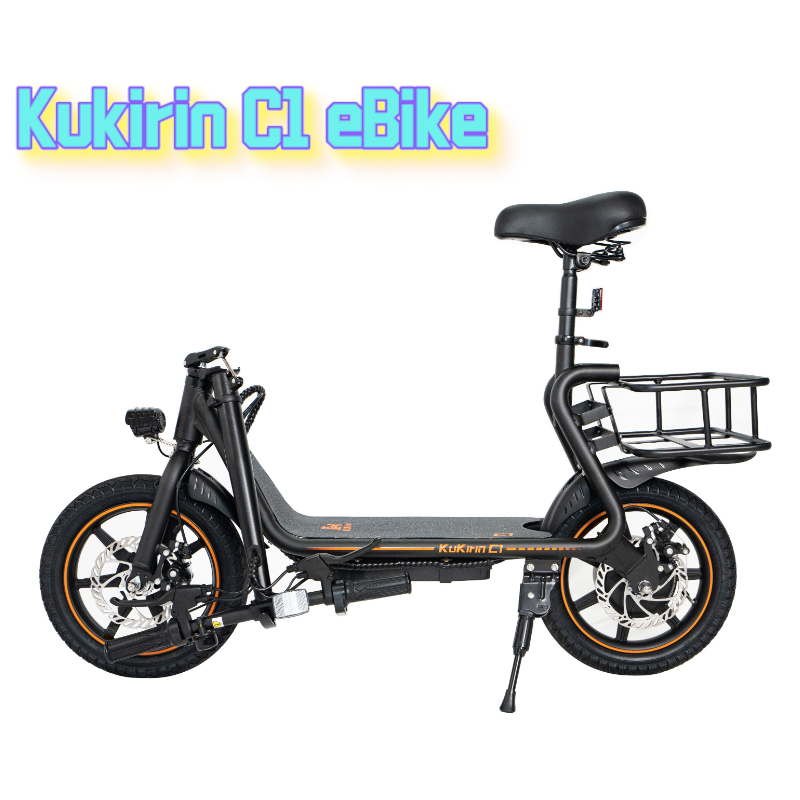 EU Warehouse 2023 New Model Kukirin C1 lady e bikes 10ah Battery 14inch Mini City ELectric Bikes