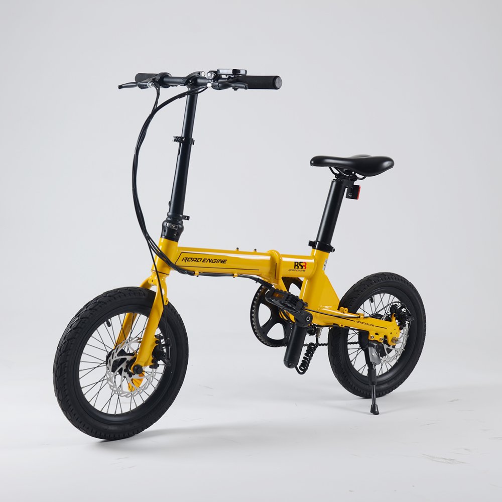 New Style Foldable Electric City Bike Men Folding Bicycle For Adults With 16*2.125 Wheels