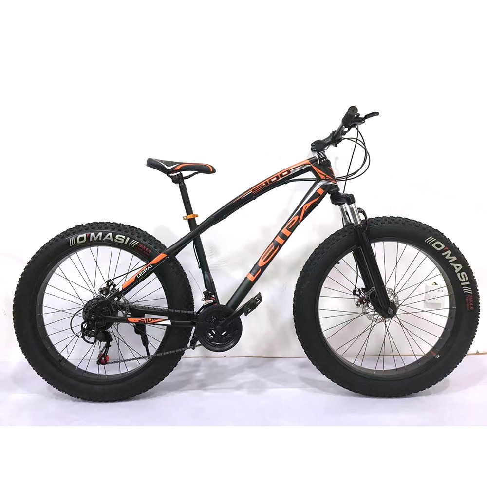21speed fat tire bicycle downhill mountain bike 26 inch fat Tyre mountain bike