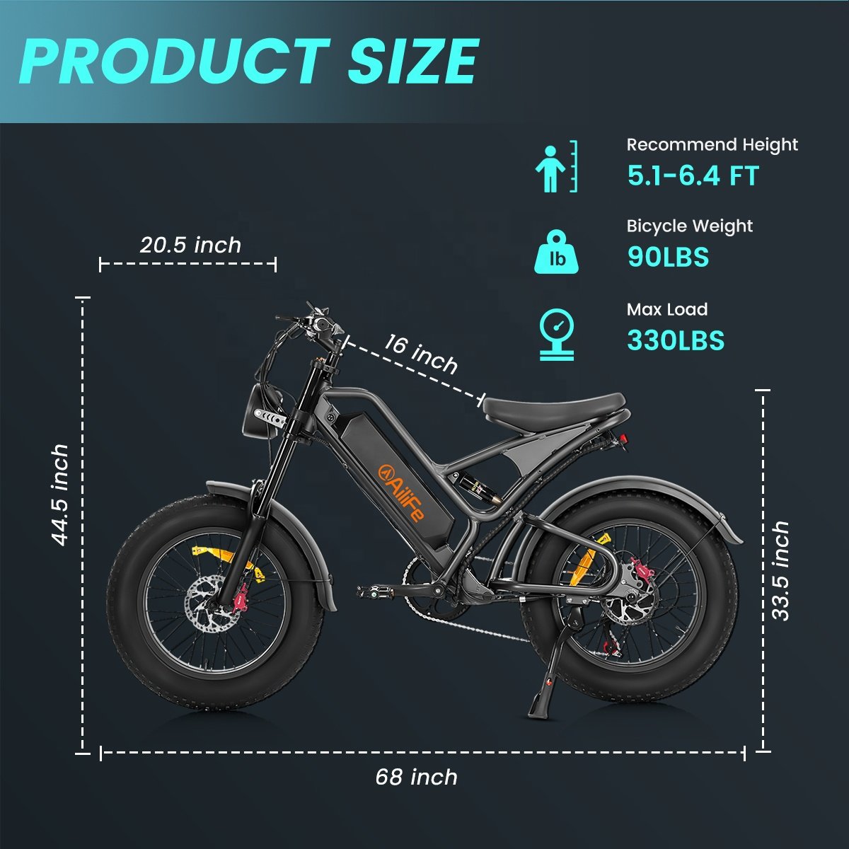 OEM 1000W 48V 60Ah Full Suspension 85Nm Torque Long Range Ebike 20 * 4.0inch Fat Tire Electric Mountain Bike for Adults