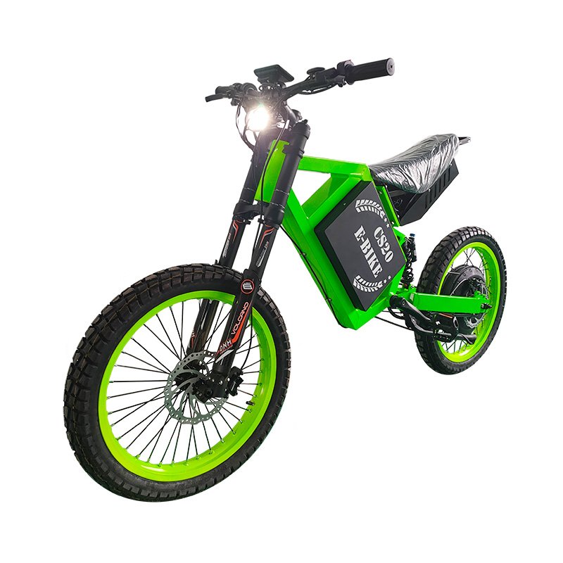 CS20 Adult off road electric mountain bike big off-road motorcycle aluminum alloy two wheels 72v 12000w 8000W dirt bike