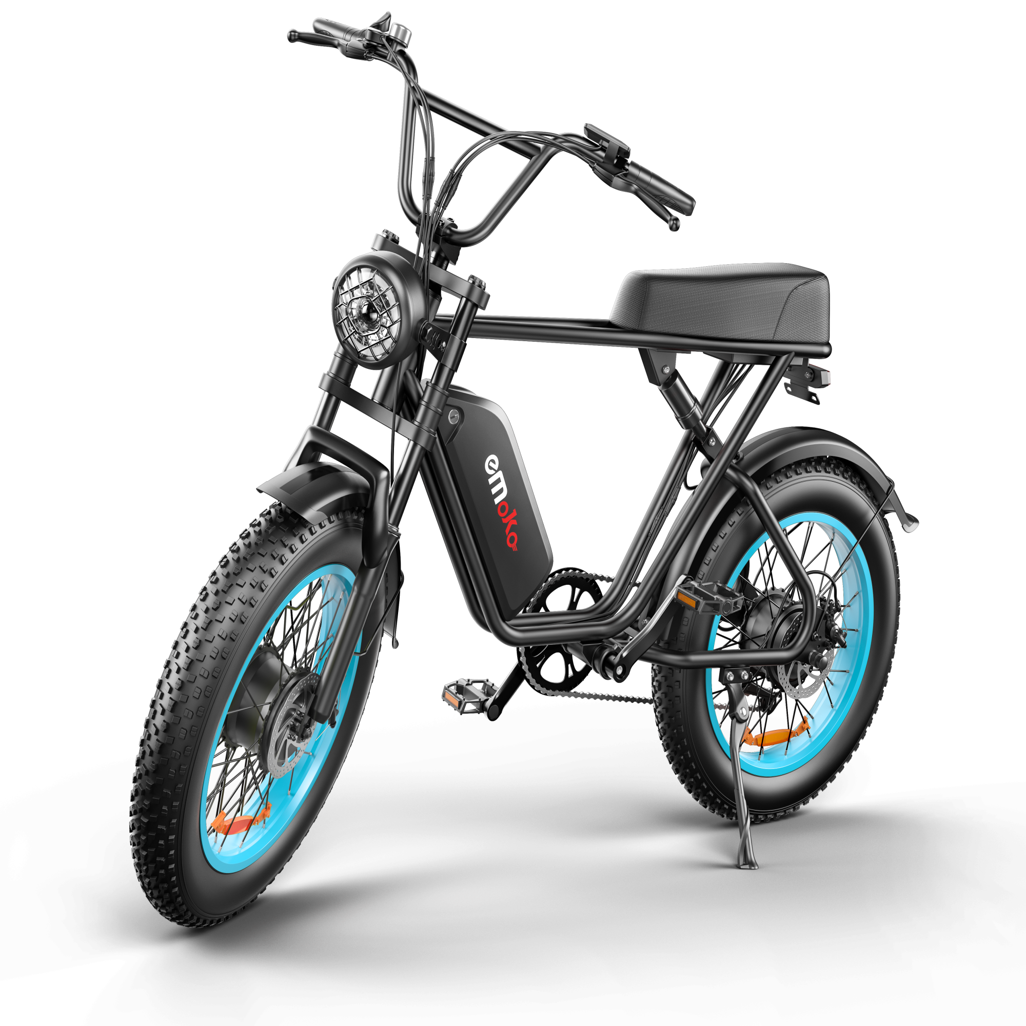 Drop shipping Emoko C91 dual suspension electric adults bike 20*4.0 inch 48V 20AH Downhill Mountain bike 1000W 2000W city bike