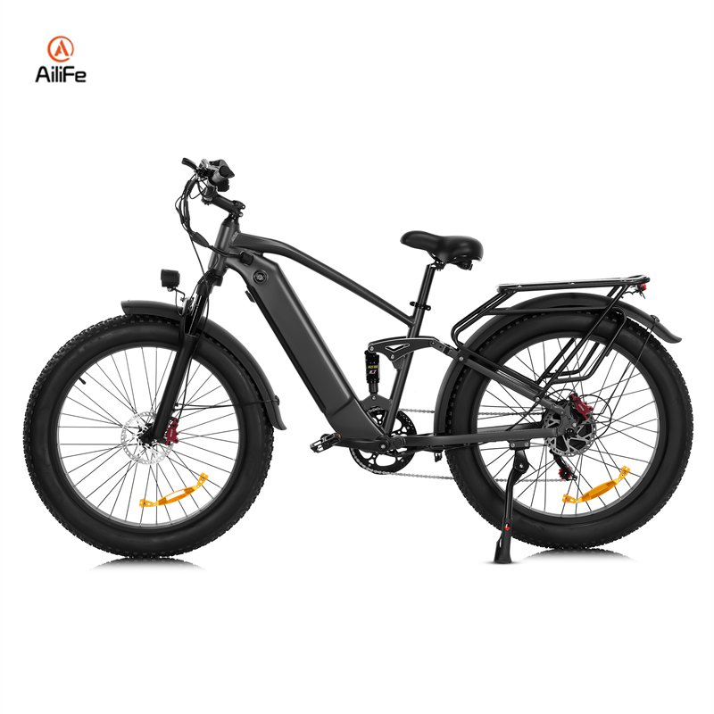 USA EU Warehouse 48V 1500w Retro Electric Mountain Bikes Fat Tyre 750w 26inch Emtb Bicycle Dirt hybrid Electric Bike For adults