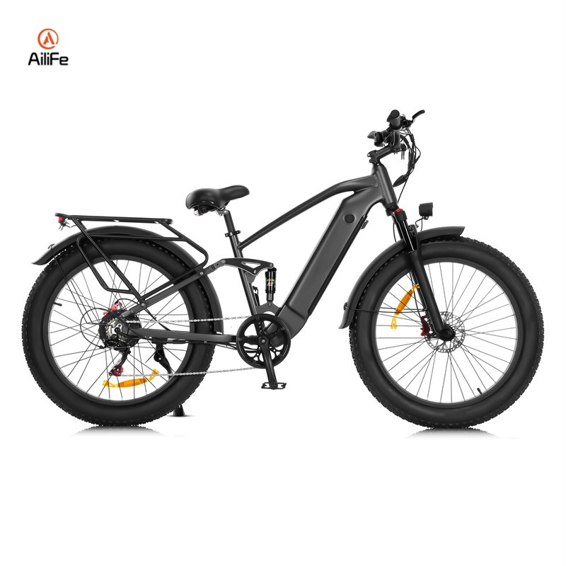 USA EU Warehouse 48V 1500w Retro Electric Mountain Bikes Fat Tyre 750w 26inch Emtb Bicycle Dirt hybrid Electric Bike For adults