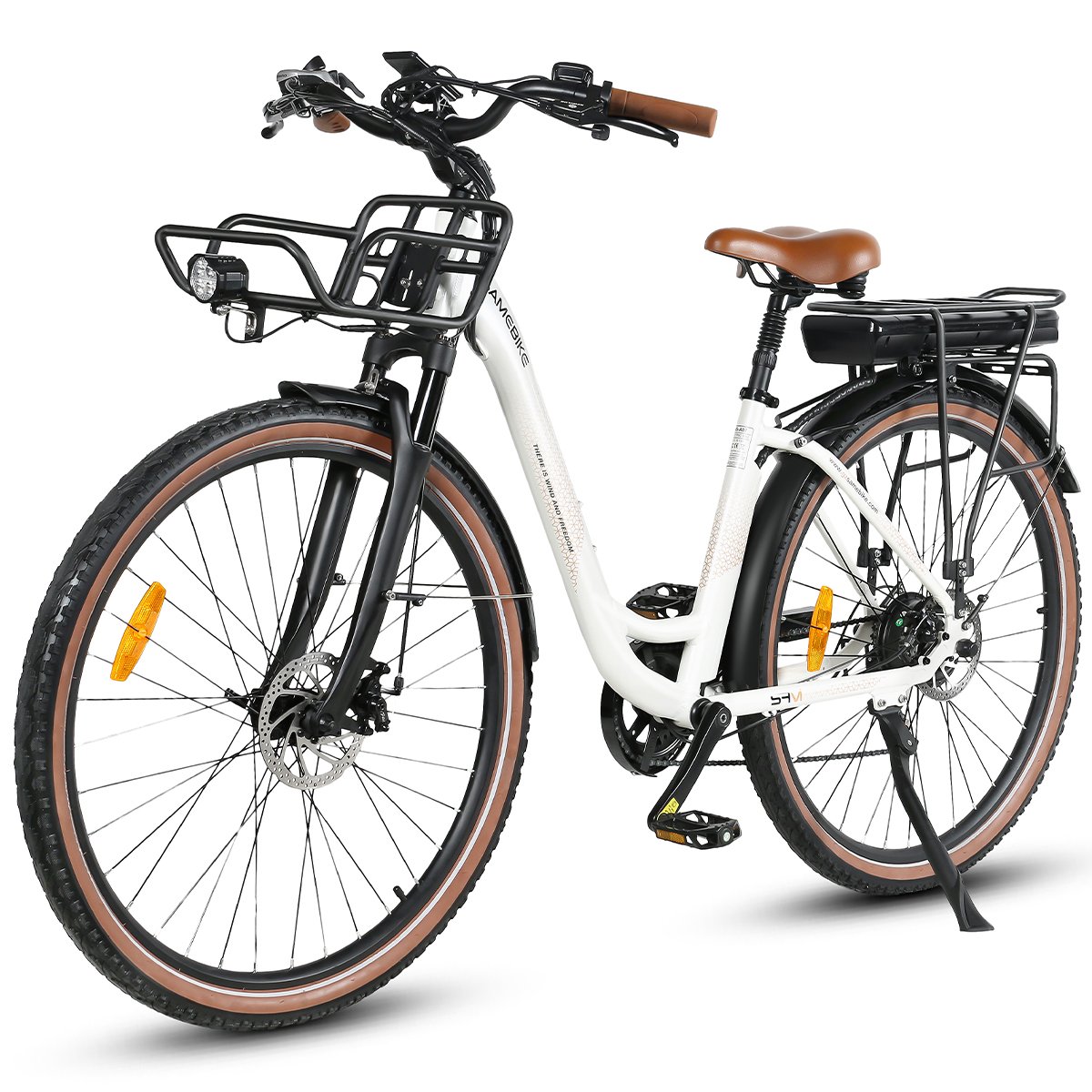 SAMEBIKE Retro Style OEM 28 inch Big Frame 500W long range Woman Lady Electric City Bike Bicycle City Commuting Ebike