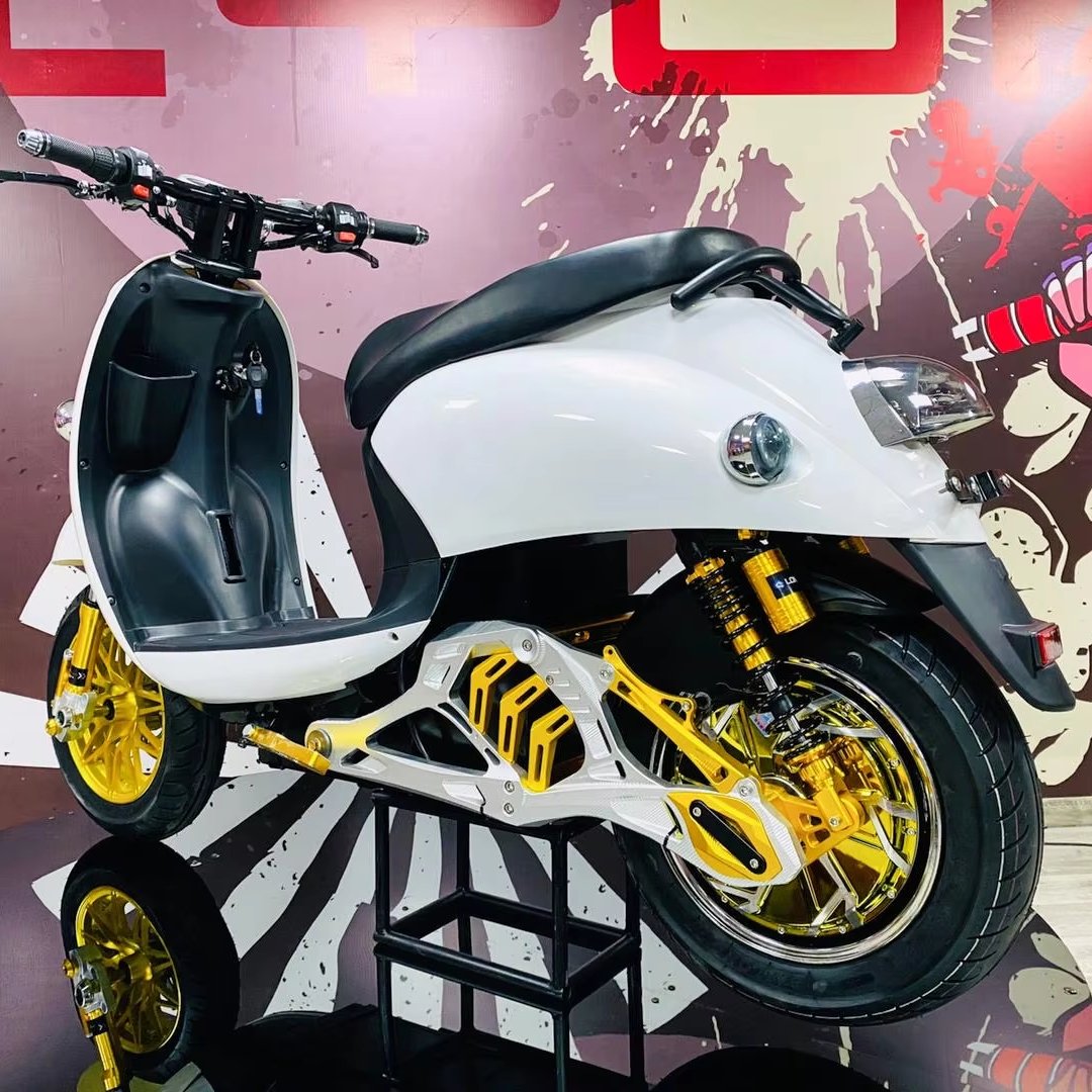 Personal tailor Motorcycles Electric Scooter 80KM/H 60V/72V Electric Motorbike 2000w Powerful 12Inch Two-Wheel Ev-Bike For Adult