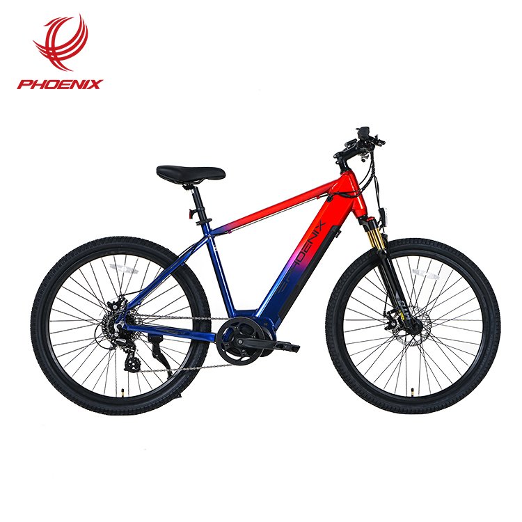 Phoenix Direct Sales Aluminum Adult Electric Mountain Bike Lithium Battery Electric Mountain Bike