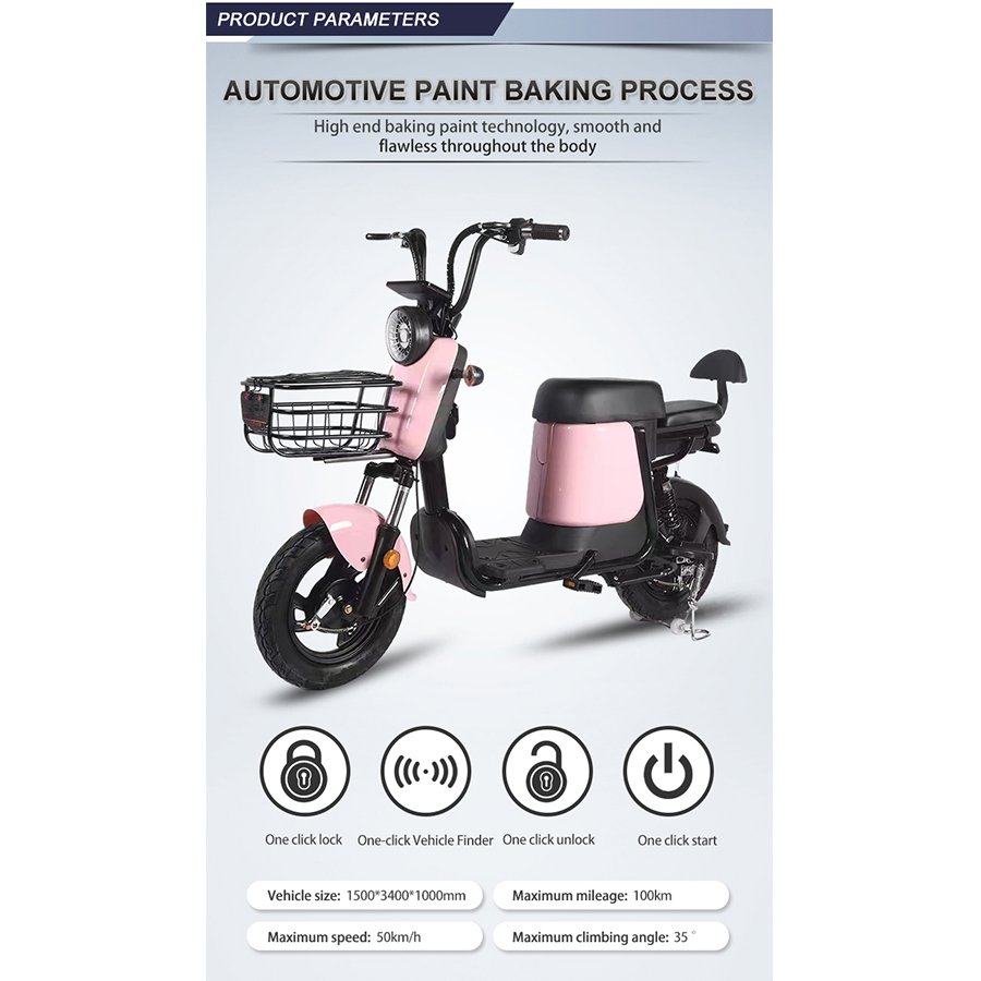 Cheap Two Wheel Adult Fat Tire E Bike 500w 48v Electric Bicycle City Bike